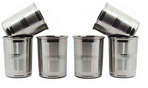 Vaso de Agua de Acero Puro Hecho a Mano con Diseño de Lujo, Vaso para Beber Agua, Vaso para Beber Vino, Vaso de Chupito para Bar - Product Image 3