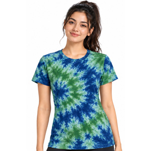 Damen Fitness T-Shirts 100% Baumwolle Maßgeschneiderte Gym-Workout-Tops Großhandel OEM ODM Private Label Sportbekleidung OEM-Partner-Lieferant - Product Image 3