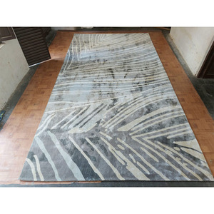 พรมขนสัตว์ผสมไหมทอมือคุณภาพพรีเมียม พรมปูพื้นนุ่มหรูหราสำหรับห้องนั่งเล่น ห้องนอน ตกแต่งบ้านอย่างมีระดับ - Product Image 1