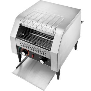 Commercial Conveyor Belt <b>Toaster</b> Oven Heavy Duty Stainless Steel 300 Slices/Hour Commercial Bakery Equipment - Product Image 2