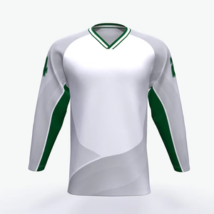 Vente en gros OEM, maillot de hockey unisexe en polyester 100% à impression numérique, fabrication chinoise, prix bas - Product Image 5