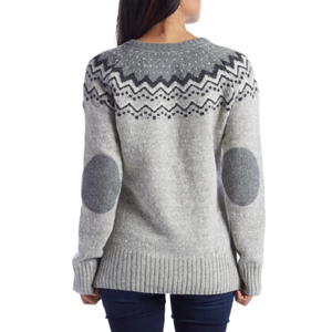 Nouveau design – Cardigan d'hiver pour femme 100 % coton, col rond, boutonnage frontal, épaules tombantes, broderie, respirant, anti-rétrécissement BD - Product Image 4