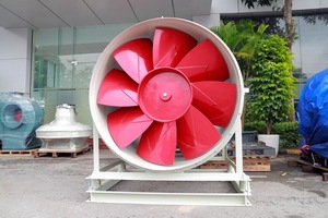 Ventilador Axial Personalizado de Acero SS400 de Alta Resistencia 400-1500mm, Accionamiento Directo de Alta Energía APL-8-14D de Fábrica en Vietnam - Product Image 3