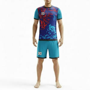 Uniforme de Fútbol Personalizado al por Mayor para Hombre, Uniforme de Club de Fútbol, Equipación Deportiva, 100% Poliéster Transpirable de Alta Calidad - Product Image 1