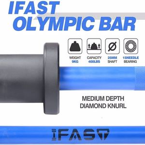 For Olympic 4Ft Solid Iron Fitness Barbells Weightlifting Barbell with Bar Plates - Product Image 5