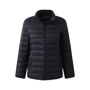 Blouson Bomber Homme RNSHANGER en Coton Rembourré Chaud d'Automne, Coupe-Vent Décontracté Sportif à Col Montant avec Fermeture Éclair et Poches Avant à Logo - Product Image 2