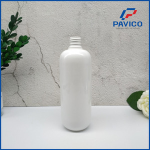ขวดพลาสติก PET สำหรับเครื่องสำอาง 500 มล. พร้อมหัวปั๊มโลชั่น Pavico รับผลิตแบบ OEM/ODM พิมพ์ลายแบบถ่ายโอนความร้อนบนทรงกระบอก บรรจุภัณฑ์พลาสติก - Product Image 6