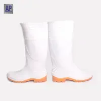 AP <b>Boots</b> TERRA 1 Putih Steel Toe PVC Safety Rain <b>Boots</b>-Heavy Duty Waterproof <b>Work</b> Shoes - Product Image 4