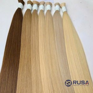 Extensiones de cabello vietnamitas al por mayor, onduladas, con textura y longitud personalizadas, de 10 a 34 pulgadas, color marrón. - Product Image 6