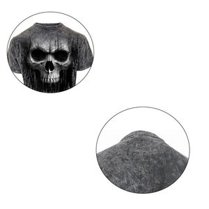 T-shirts pour hommes de haute qualité, col rond, manches courtes, séchage rapide, tissu épais, imprimé par sublimation, uni, décontracté, coupe classique, tricoté - Product Image 3