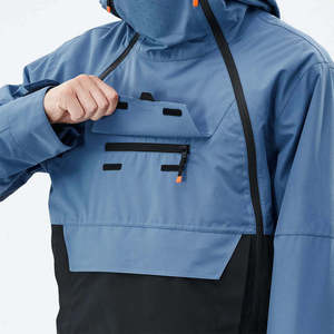 <b>Waterproof</b> Men's Ski <b>Jacket</b> Anorak <b>Winter</b> Snowboarding Coat Windproof Thermal Mountain Pullover Hooded Skiwear Outdoor <b>Jacket</b> - Product Image 5