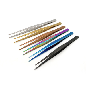 Pinzas de chef, pinzas de cocina, pinzas para emplatar, pinzas de precisión para chef, pinzas de chef de acero inoxidable - Product Image 3