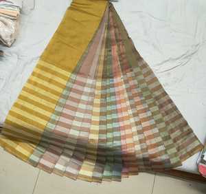 Tissu en soie à motif Banarasi pour robes de soirée, Kurtis, Anarkali, et ensembles de créateur, matériau textile tissé en Zari métallique transparent - Product Image 1