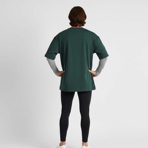 T-shirt de sport surdimensionné pour homme en jersey 100% coton, personnalisé, décontracté, à manches courtes, léger, pour l'été, séchage rapide, respectueux de l'environnement - Product Image 2