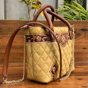 New Designer Arrival Quilted Genuine Leather Women's Mini <b>Handbag</b> Fashionable Messenger Crossbody Shoulder Bags for Girls Ladies - Product Image 4