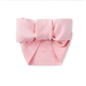 Kids Bowknot <b>Headband</b> 100% Cotton Custom Packaging Solid Color Hairband Manufacturer Export Quality Baby Bow Headwrap 110cm - Product Image 5