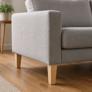 <b>Rubber</b> Wood Heavy Duty Modern Farmhouse Living Room <b>Furniture</b> Legs Wood Replacement <b>Feet</b> - Product Image 2