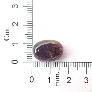 Cabochon de pierre précieuse naturelle Iolite Pierre de soleil taille ovale avec iridescence pour la fabrication de bijoux DIY - Product Image 2