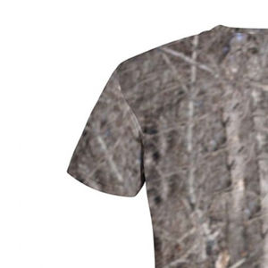 Chemise à manches courtes pour homme, à thème nature, pour les activités de plein air estivales, en tissu softshell respirant, avec motif forestier - Product Image 6