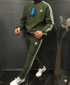 Conjunto Deportivo para Hombre, Invierno, Gimnasio, Running, Deportes, Multicolor, Estilo Vintage, Elegante, para Caminar - Product Image 3