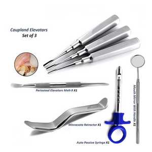 Kit de Instrumentos Quirúrgicos para Cirugía Periodontal y Microcirugía Oral, Juego de Elevadores Quirúrgicos, 7 Piezas, Manual, Certificado CE ISO13485, Dentavex - Product Image 6