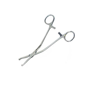 Orthopedic Surgical Manual Dingman Bone Holding Forceps <b>Clamp</b> Stainless Steel Curved Design 2x2 Teeth Heavy Duty Large Size - Product Image 3
