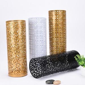 Modern Decorative Metal Umbrella Stand For Entryway Organizer With Sleek Finish And Functional Storage Solution - Product Image 6