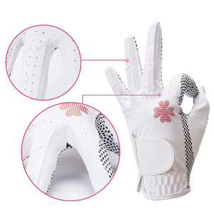Guantes de Golf para Hombre 2026, Azules, de Cuero Cabretta y Tela de Superfibra, Transpirables, Antideslizantes, para Mano Izquierda o Derecha, Deportivos, para Adultos - Product Image 3