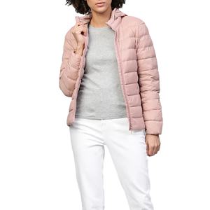 เสื้อแจ็คเก็ตพัฟเฟอร์ผู้หญิงสำหรับฤดูหนาว ปี 2023 ผลิตตามแบบ OEM ระบายอากาศได้ดี บุด้วยผ้าฝ้าย  บุขนแกะมาตรฐาน ลายเรียบ  ขายส่ง รับออกแบบตามสั่ง ODM - Product Image 3