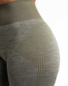 Shorts de Yoga Ligeros para Mujer, Cintura Alta, Tejidos, Color Sólido, Transpirables, Corte Holgado, Cintura Elástica, Spandex, Poliéster, Bordados - Product Image 5