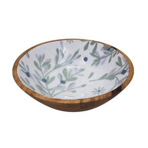 Tazón de madera de diseño antiguo para alimentos y frutas, artesanía, diseño de logotipo personalizado, tazón de madera de acacia para catering de bodas - Product Image 4