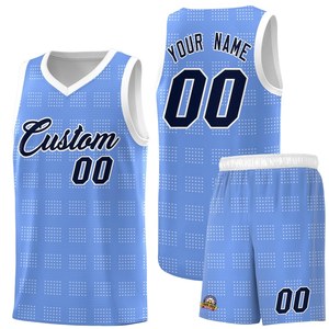 Ensemble de maillots de basket-ball blancs en mesh sans manches, col en V, respirants, imprimés par sublimation, unisexes, adultes, toutes saisons - Product Image 2