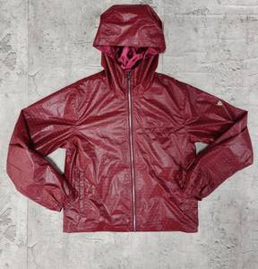 High Quality Lightweight Hooded Windbreaker Rain <b>Jacket</b> Water Resistant Full Zip Outdoor Men's Red PU Hooded Windbreaker <b>Jacket</b> - Product Image 4