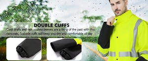 Vêtements de randonnée imperméables professionnels pour l'extérieur, fournisseur de vêtements de pluie avec logo personnalisé - Product Image 6
