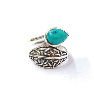 <b>Turquoise</b> Fashion <b>Ring</b> 4.1 Grams Weight - Product Image 1