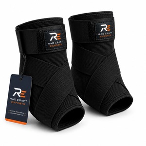 Vendas para tobillos duraderas diseñadas para mejorar la estabilidad, la flexibilidad y la comodidad durante entrenamientos, deportes y ejercicio. - Product Image 6