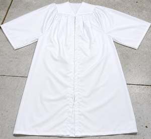 High quality polyester <b>gowns</b> Breathable full length <b>lightweight</b> Customizable option available - Product Image 5