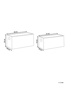 Set of 2 Seagrass <b>Rectangular</b> <b>Baskets</b> Handmade Storage <b>Basket</b> Wholesale eco-friendly Made in Viet Nam - Product Image 4