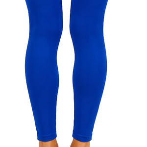 Pantalon d'équitation pour femmes, bleu royal, taille haute, extensible, coupe ajustée, avec poches avant et arrière, professionnel - Product Image 4