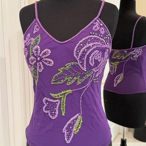 Elegant Party Stylish Handmade Customisable Tops Blouse Sequined Embroidery Fully Beaded Gold Work Multi-Wearable Short Outfit - Product Image 6