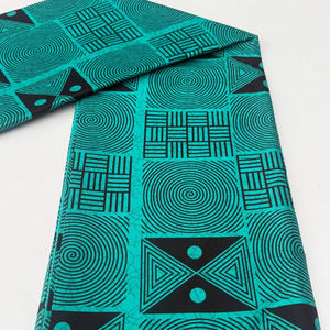 Tissu de coton imprimé à la cire africaine Freetown de qualité supérieure pour les robes élégantes, les vêtements traditionnels et la décoration intérieure - Product Image 1