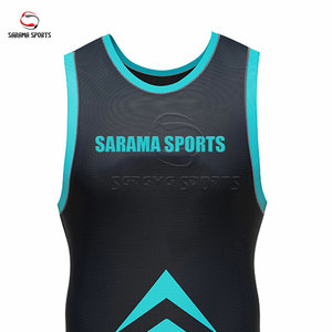 Singlet de Lucha Personalizado con Impresión Completa por Sublimación, Singlets de Lucha de Compresión con Tela Antibacteriana - Product Image 5