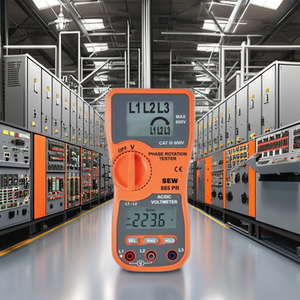 Indicateur de séquence de phase pour instruments électriques industriels Kusam-Meco KM-885PR avec écran LCD - Product Image 2