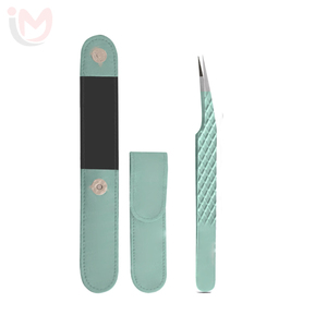 Wholesale Upgraded Pointed Tip <b>Eyelash</b> Secretion Forceps <b>Separator</b> Stainless Steel Isolation Lashes Tweezer - Product Image 2
