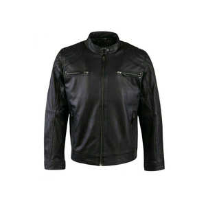 Chaquetas de Cuero para Hombre 2026, Chaqueta de Motociclista de Alta Calidad, Personalizada, a la Moda y Elegante - Product Image 2