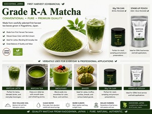 Té Verde Matcha de Primera Calidad, Mezcla de Primera Cosecha, Kagoshima OEM, Suministro a Granel de 1 kg, Alta Calidad, Grado AA - Product Image 5