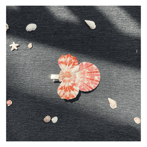 Barrettes à cheveux en coquillages, fabriquées à partir de coquillages polis pour fixer les cheveux et sublimer les looks, fabrication artisanale vietnamienne. - Product Image 6