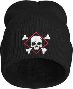 Gorro de Punto Bordado con Diseño de Anime, 100% Acrílico, Transpirable, Impermeable, Unisex, para Otoño, Invierno y Playa, Diseño Gengar - Product Image 3