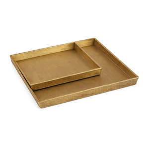 Plateau de service en aluminium haut de gamme au design contemporain pour une présentation de luxe - Product Image 6
