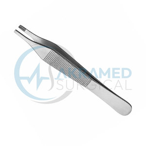 Pinzas para Tejidos Adson Brown con Puntas de Precisión, Acero Inoxidable, Instrumento Quirúrgico ORL, Certificado CE, Herramienta Médica Reutilizable - Product Image 4